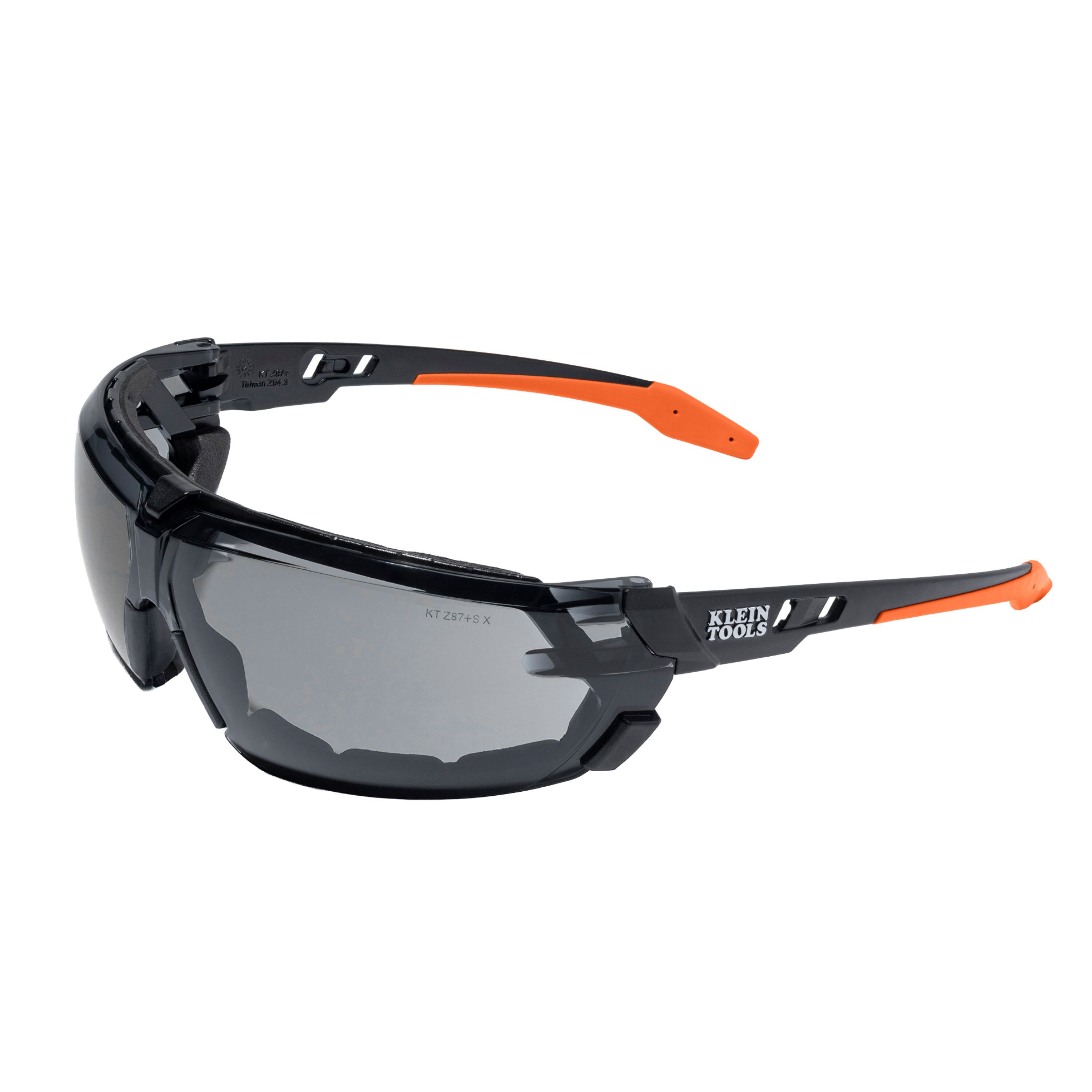 03609 Low-Profile Gasket Safety Glasses, Gray Lens - Image