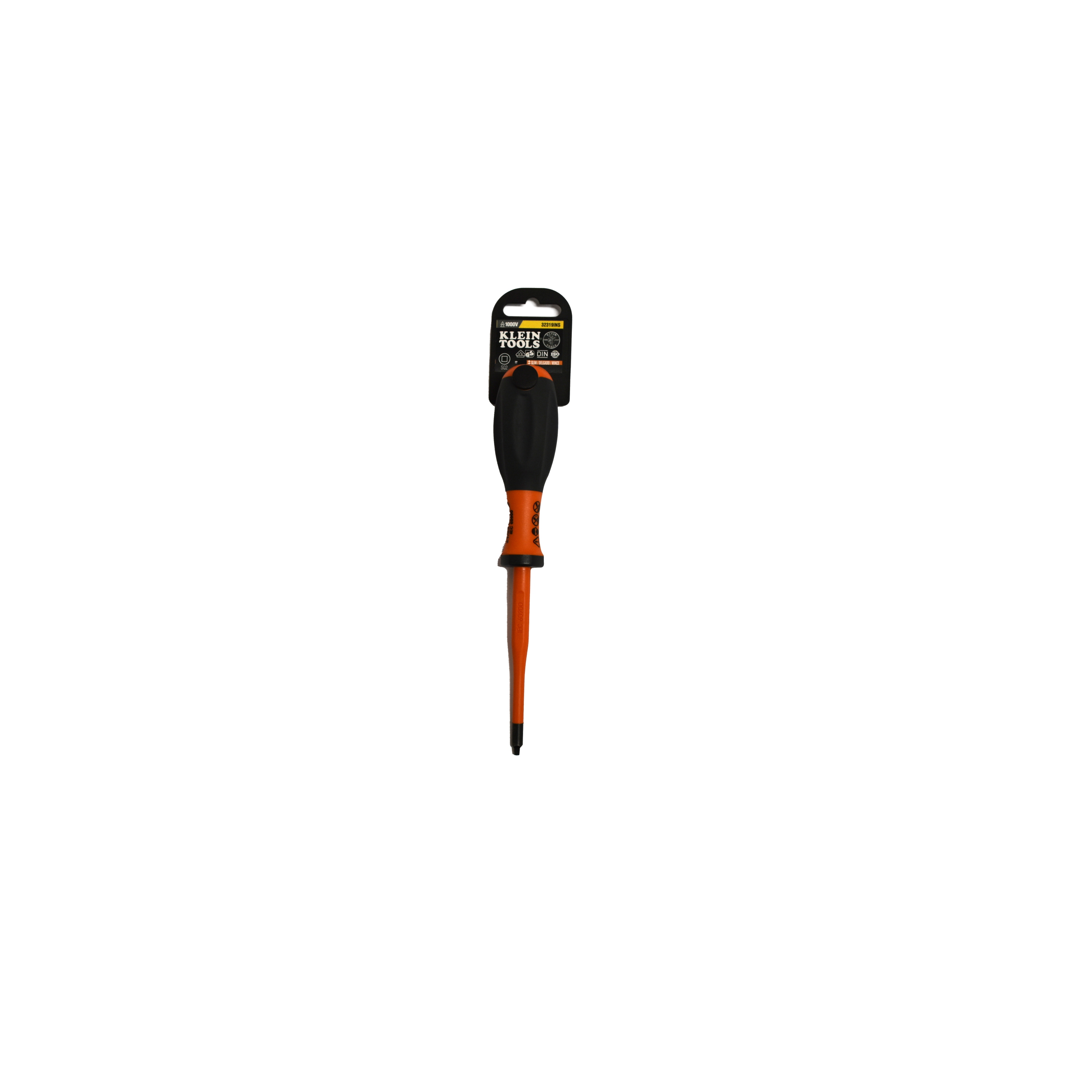 32319INS DE Insulated Screwdriver, Square Drive No. 1, 180 mm - Image