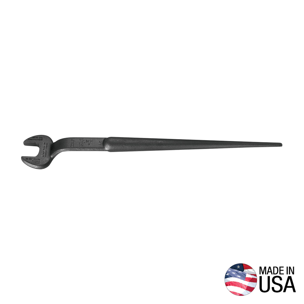 3232 Spud Spanner, 2.7 cm Nominal Opening for Utility Nuts - Image