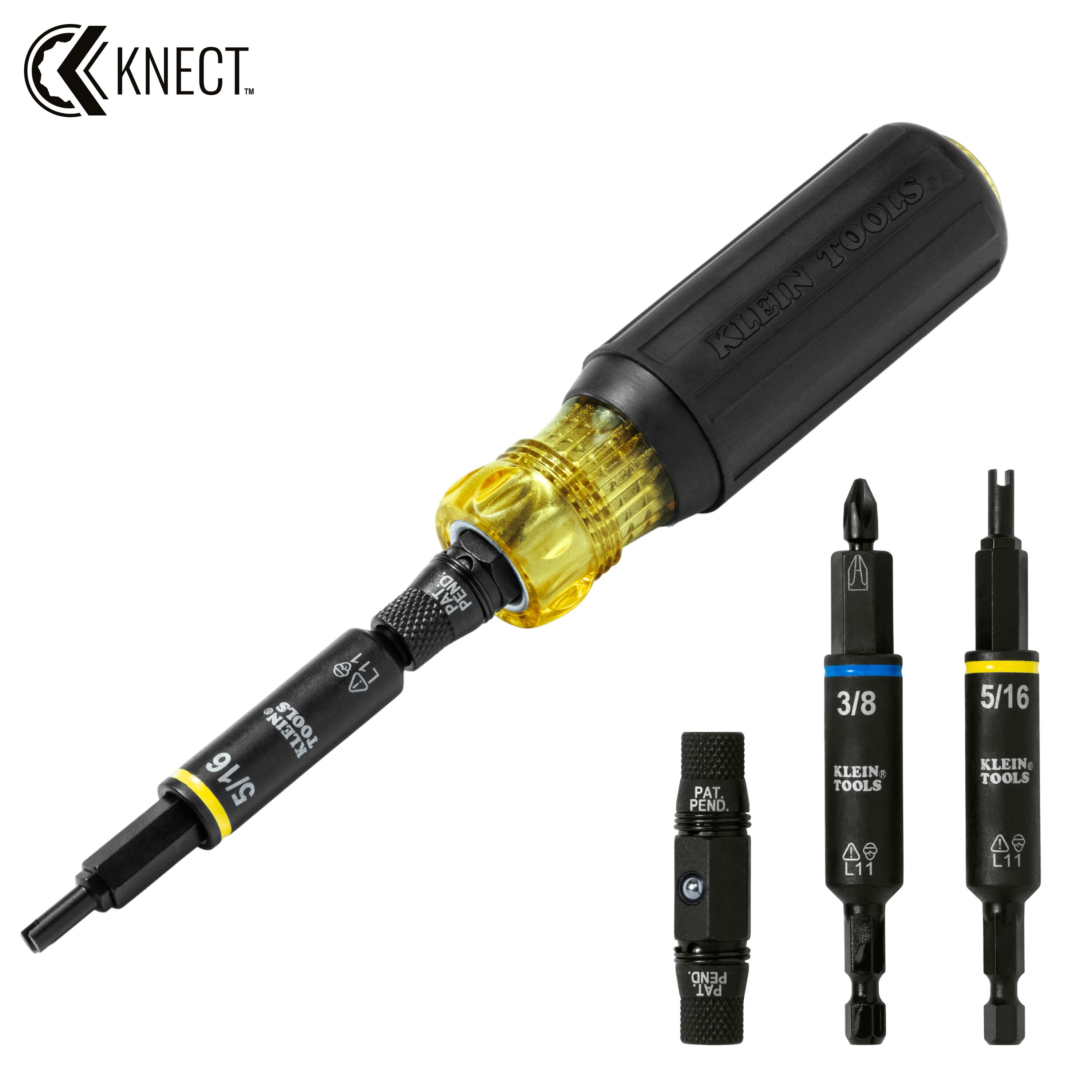 32527HD KNECT™ Impact-Rated HVAC Screwdriver/Nut Driver, 11-in-1 - Image