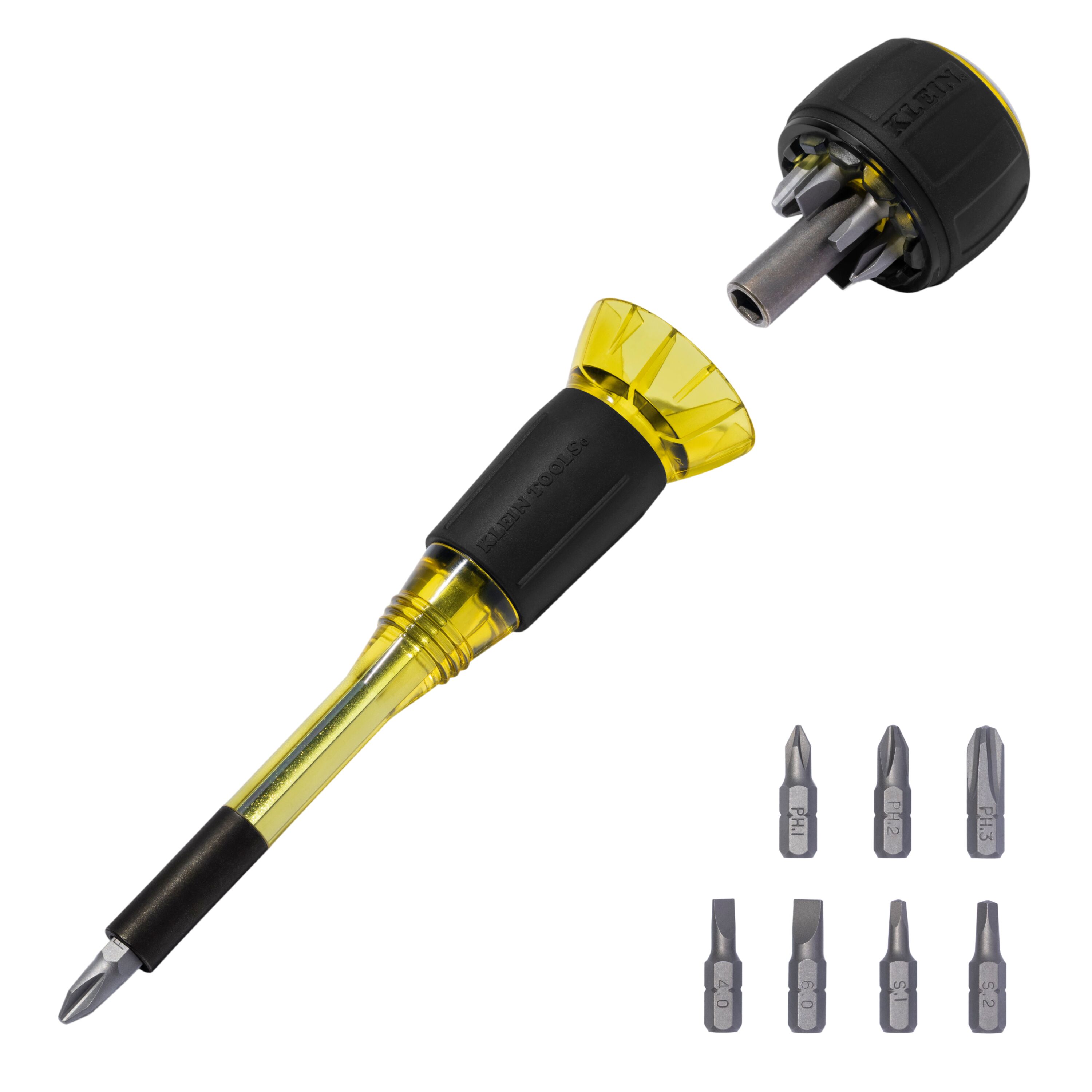 32961A 8-in-1 Tru-Grip Screwdriver with Stubby - Image