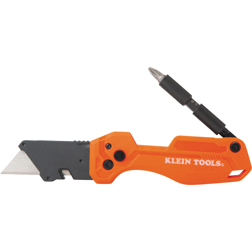 KLEI 44304 FOLDING UTILITY KNIFE WITH DRIVER