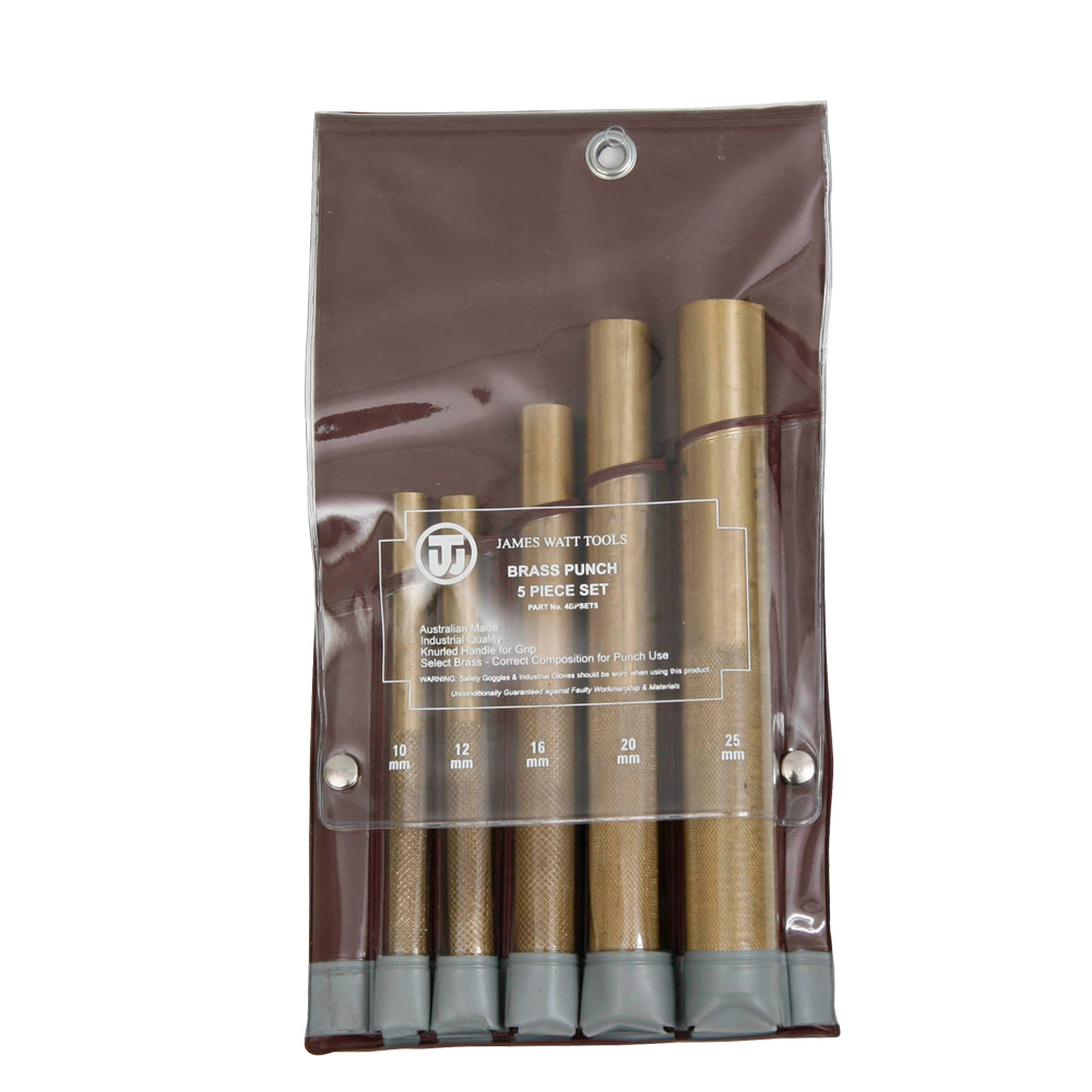 4BPSET5 Brass Punches 5 Piece Set - Image