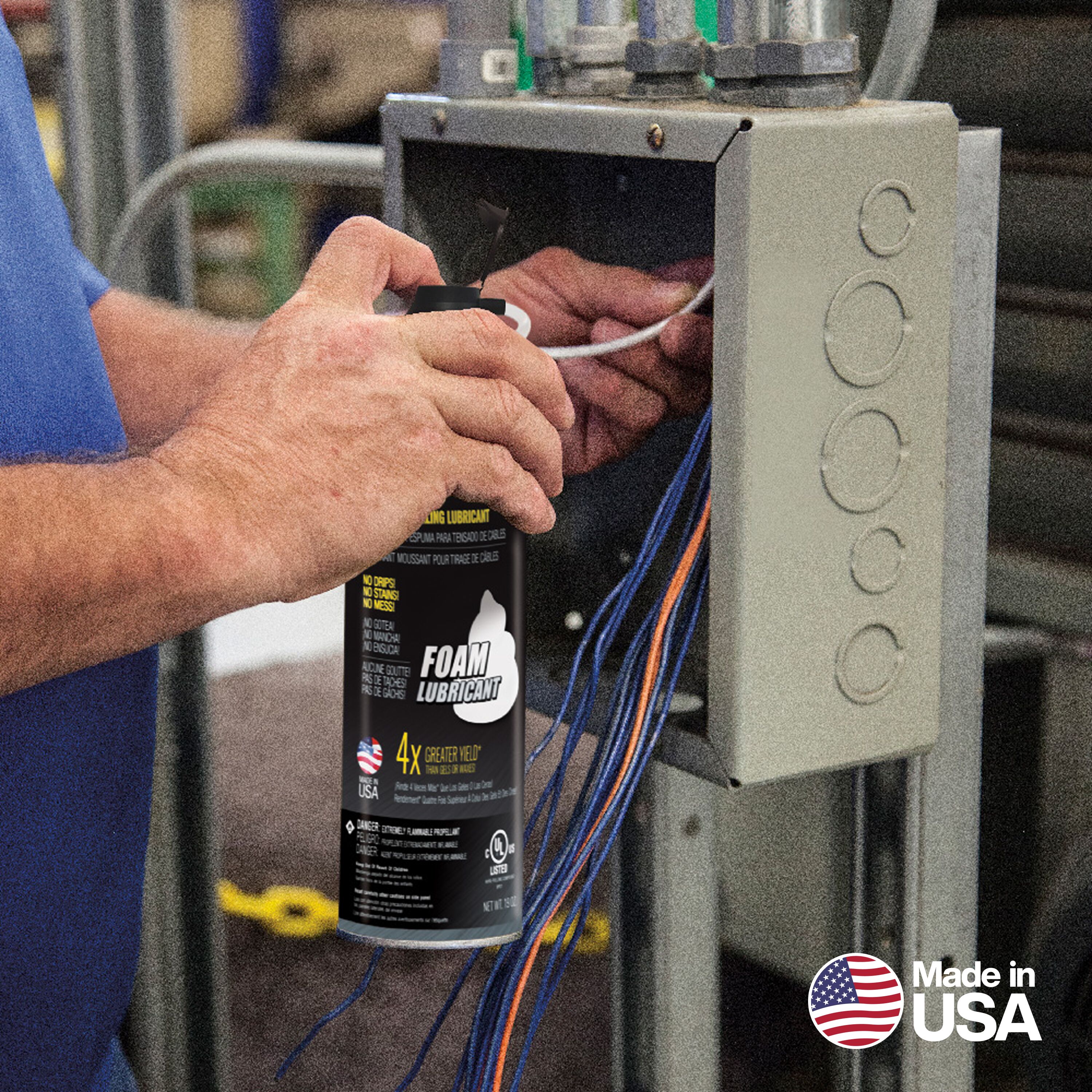 Wire Pulling Foam Lubricant - 51100 | Klein Tools