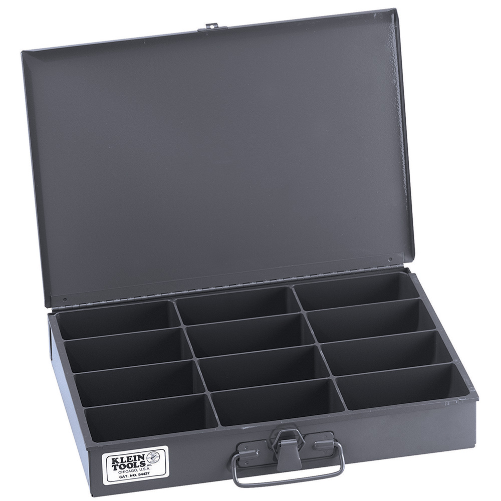 Mid-Size Storage Box, 12-Compartment - 54437 | Klein Tools