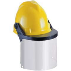 59988 Visor for Hard Hats and Caps, Clear Flat - Image