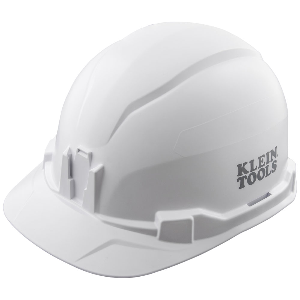 60100 Hard Hat, Non-Vented, Cap Style, White - Image