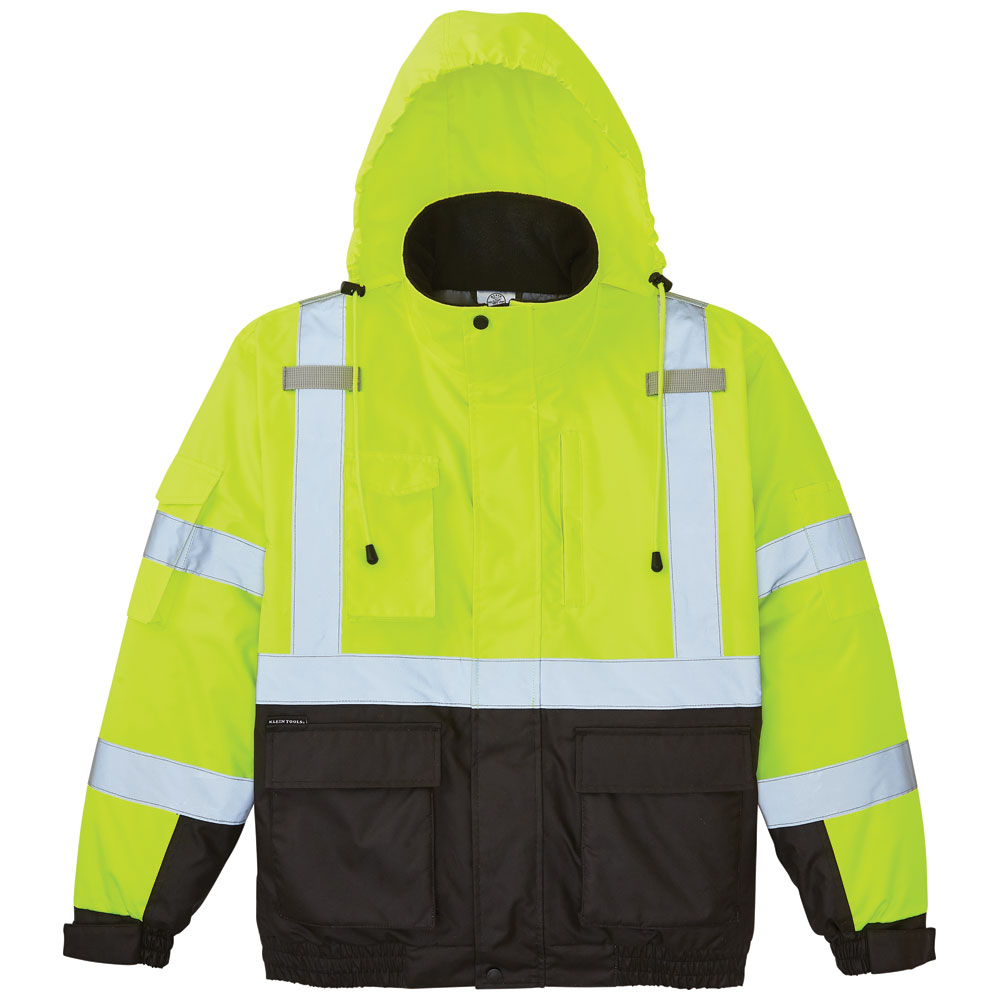 60364 High-Visibility Winter Bomber Jacket, L - Image