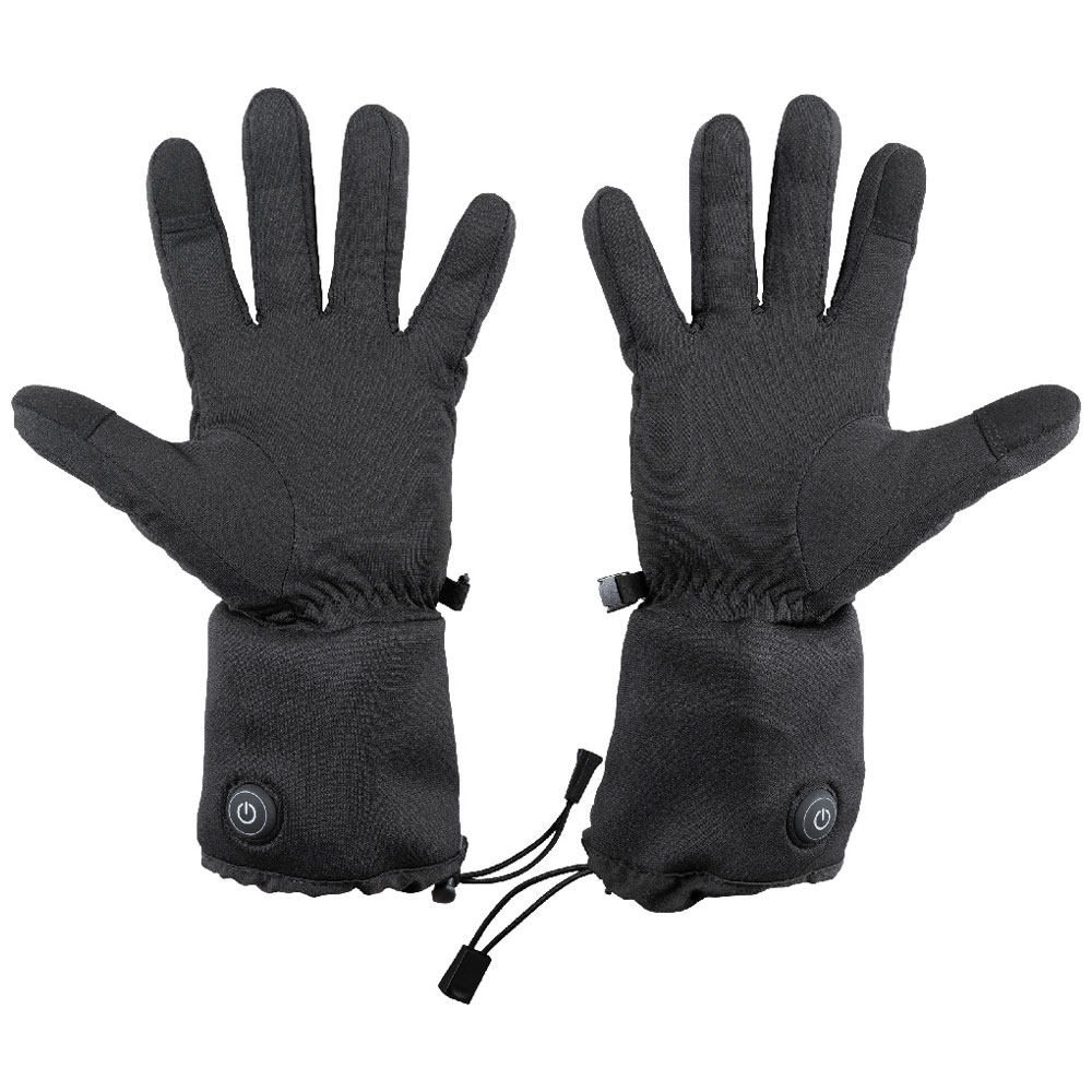 60795 Rechargeable Heated Work Glove Liners with Knit Dipped Gloves, Large - Image