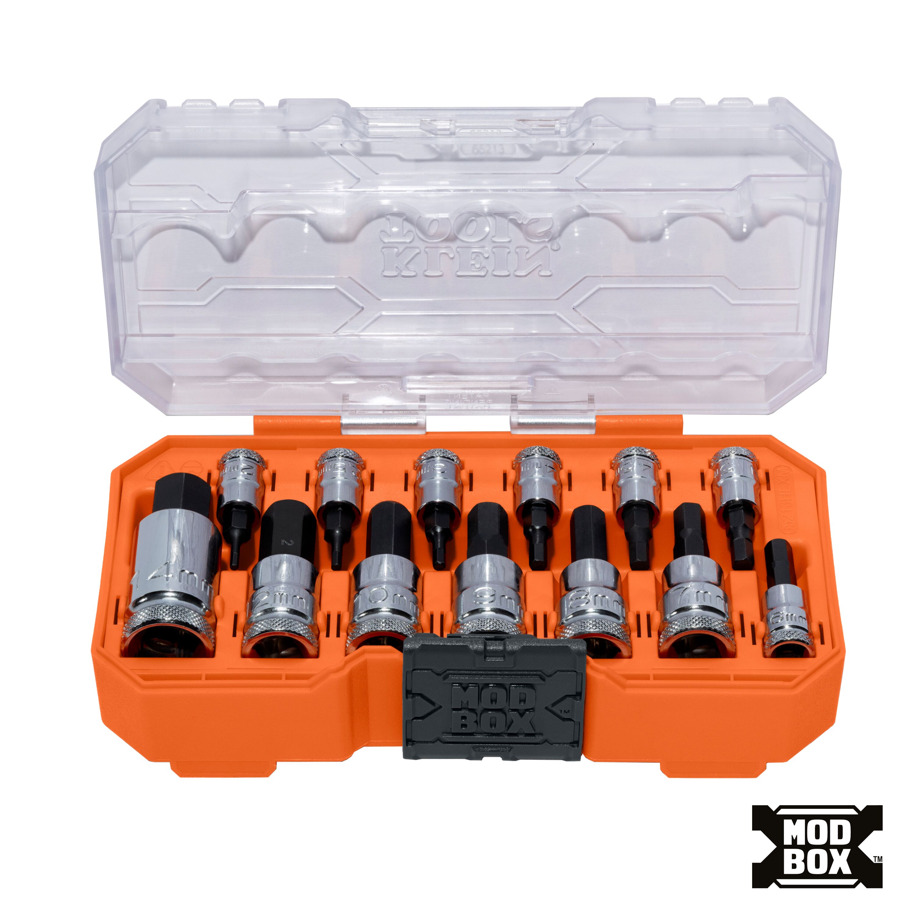 65213HEXM Knurled Hex Bit Socket Set, Metric, 13-Piece - Image