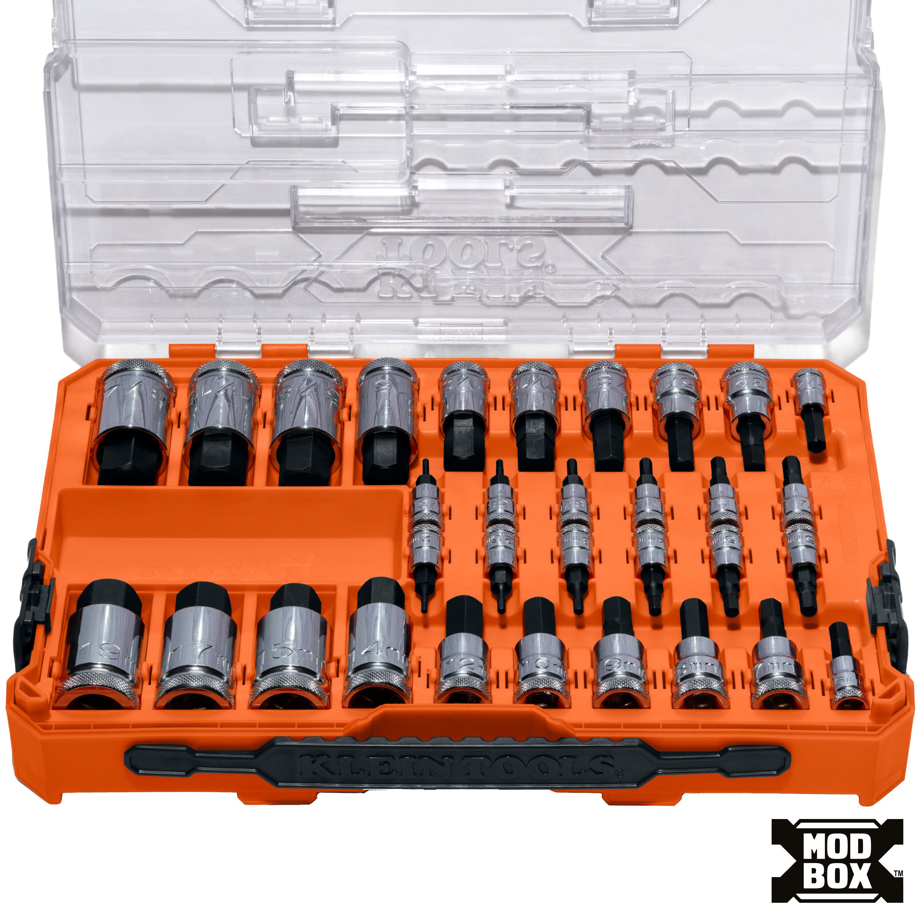 65233HEX Knurled Hex Bit Socket Set, SAE and Metric, 32-Piece - Image