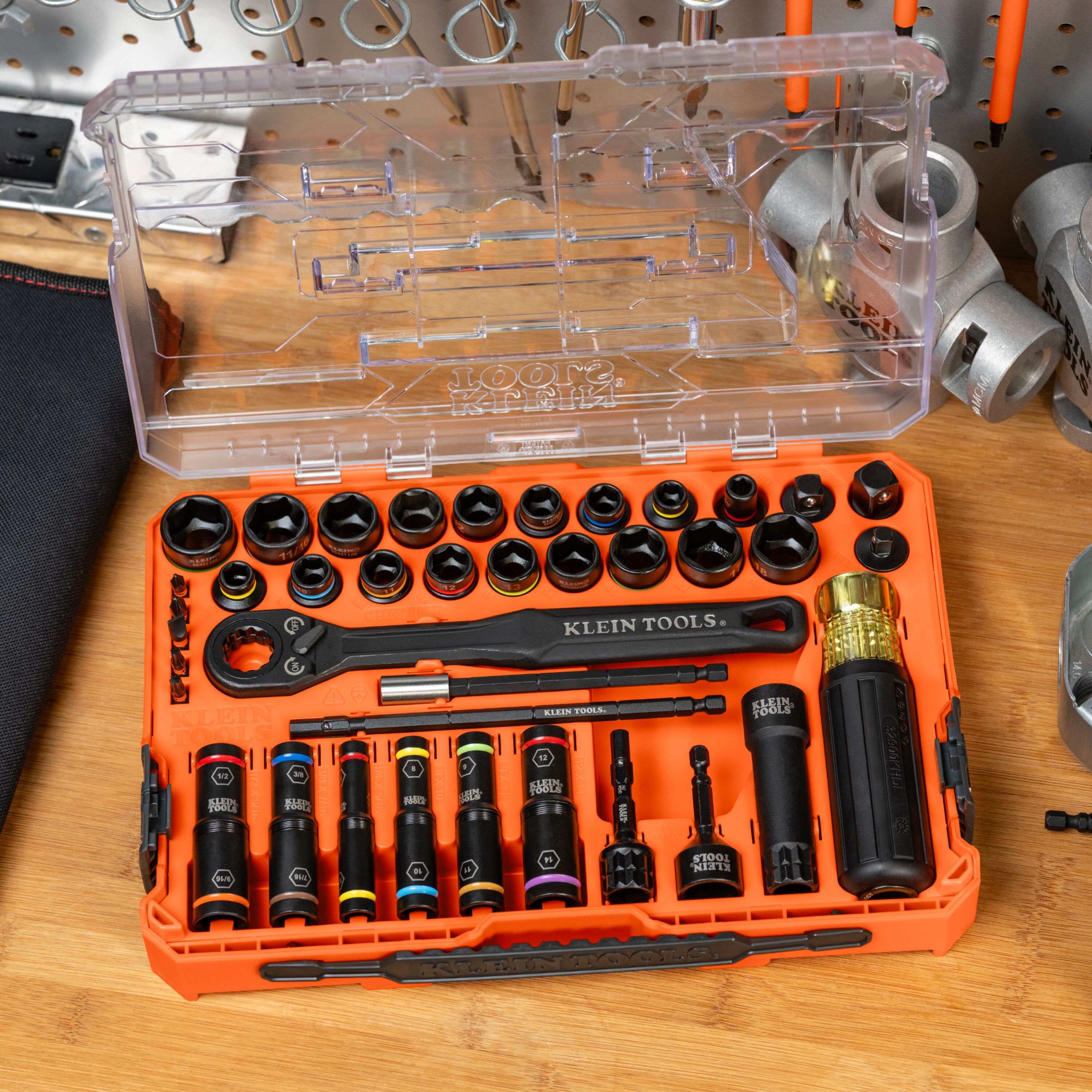 KNECT™ Complete Impact Pass Through and Flip Socket Set, 39-Piece