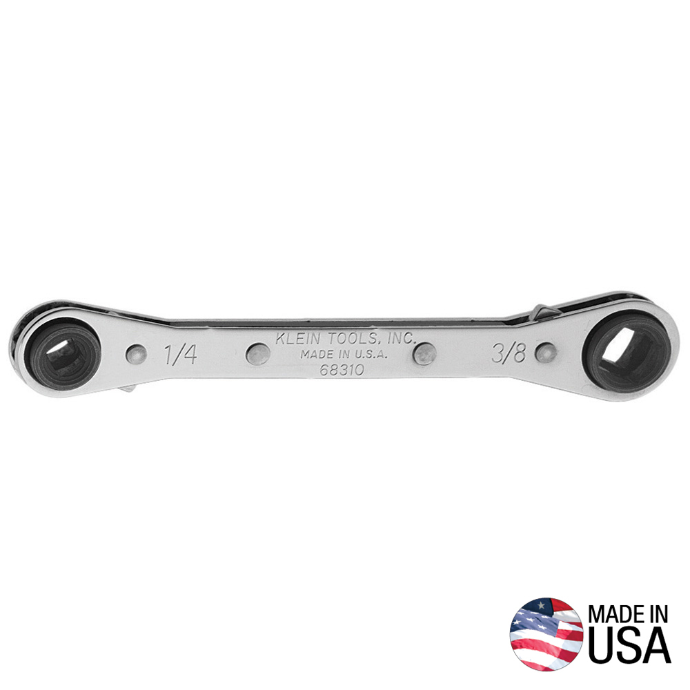 68310 Ratcheting Refrigeration Wrench 5-1/2-Inch - Image