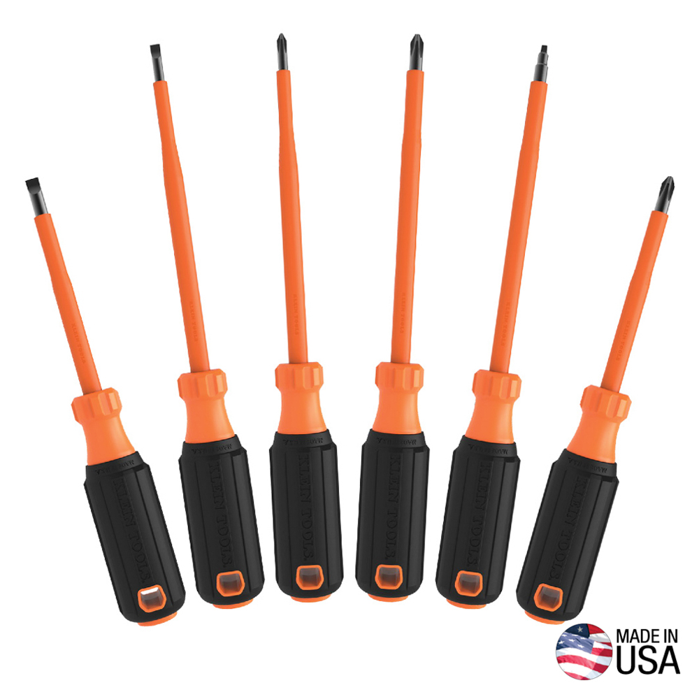 85076INS Screwdriver Set, 1000V Insulated, 6-Piece - Image