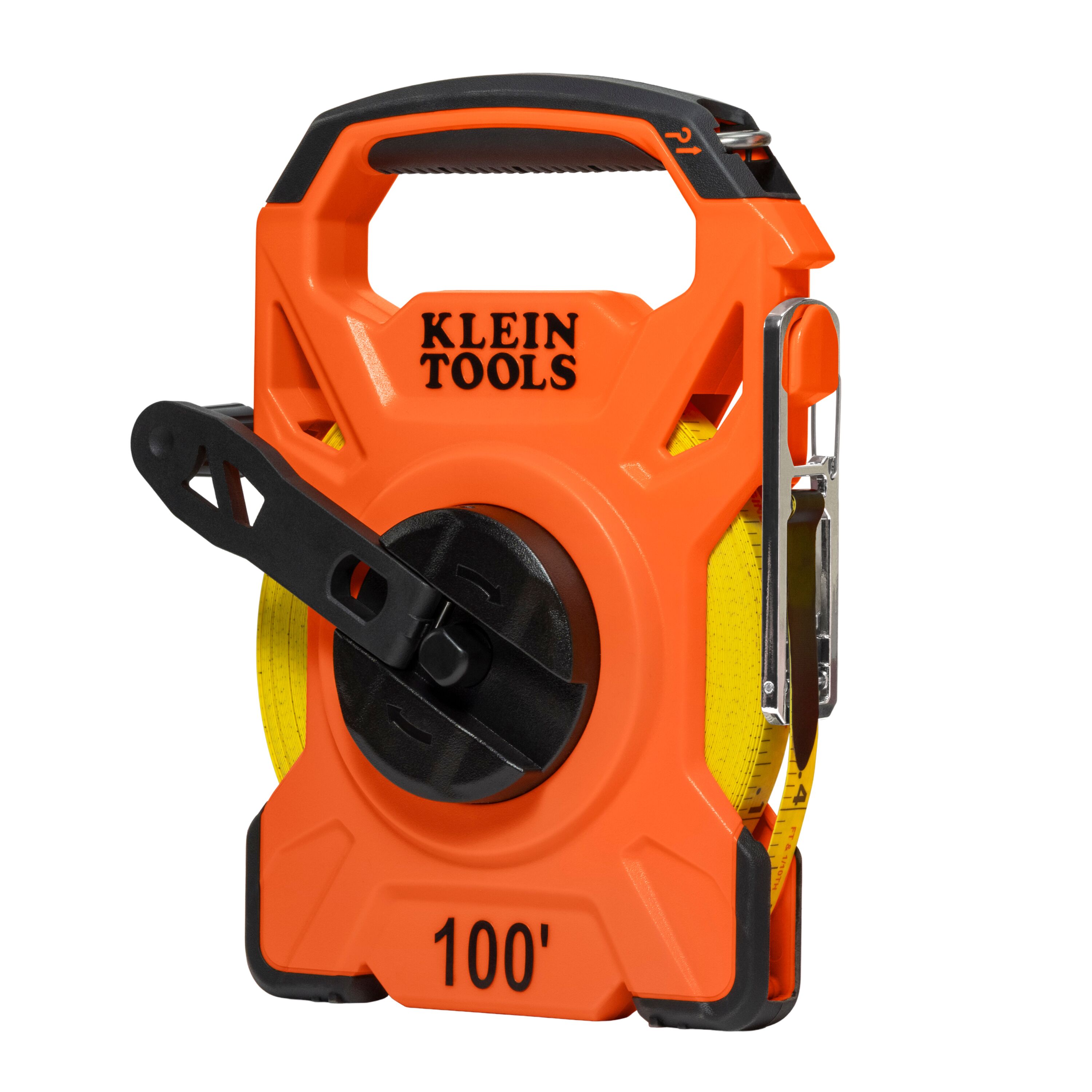 94100RT 100-Foot Open Reel Tape Measure with Single Hook and Carabiner - Image