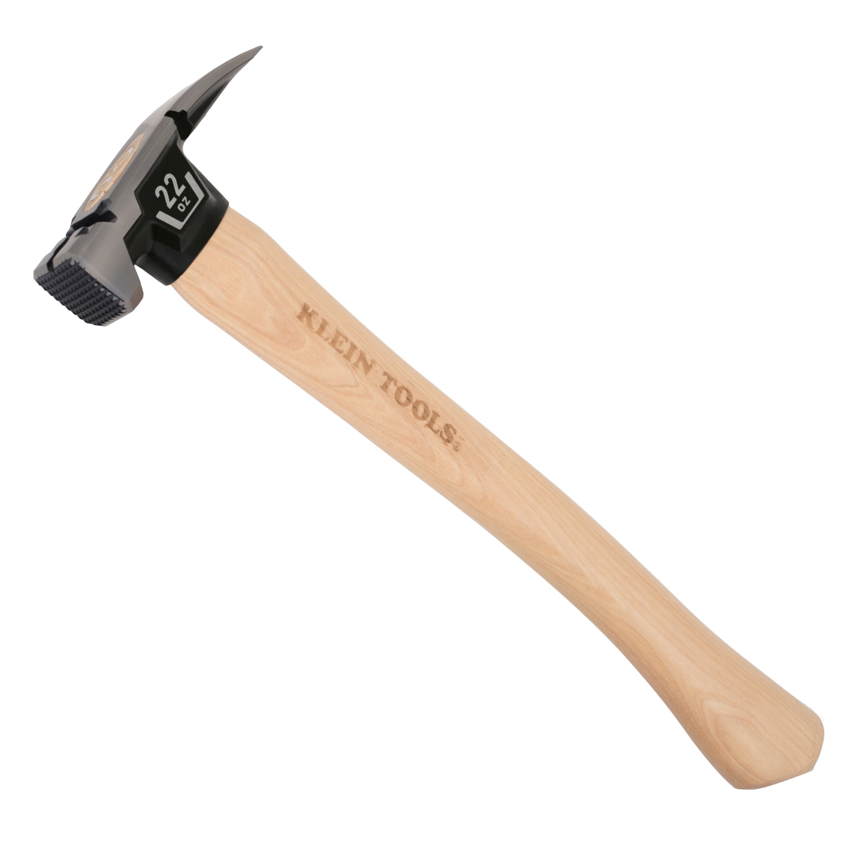 H80922H Milled Face Hickory Handle Hammer, 22-Ounce - Image