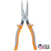 "Pliers, Long Nose Side-Cutters, Insulated, 8-Inch"