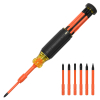 "6-in-1 Insulated Auto-Lock Screwdriver"