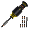 "8-in-1 Multi-Bit Adjustable Length Stubby Screwdriver"