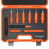 "Insulated T-Handle and Hex Bit Set, 9-Piece"