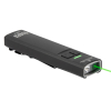 "Rechargeable Slim-Profile LED Pocket Flashlight with Laser"