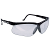 "Protective Eyewear, Black Frame, Clear Lens"