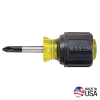 "Stubby Screwdriver, #2 Phillips, 1-1\/2-Inch Round Shank"