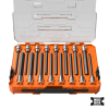 "Long Hex Bit Socket Set, SAE and Metric, 16-Piece"