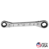 "Reversible Ratcheting Box Wrench 3\/8 x 7\/16-Inch"