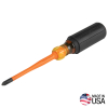 "Slim-Tip Insulated Screwdriver, #2 Phillips, 4-Inch Round Shank"
