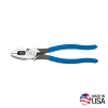 "Lineman's Pliers, Fish Tape Pulling, 9-Inch"