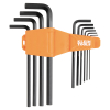 "Long Hex Key Set, Metric, 10-Piece"