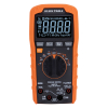 "Digital Multimeter, TRMS Auto-Ranging, 1000V, Temp, Low Impedance"