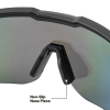 03002 Polarized Blade Safety Glasses, Blue Lens Image 4