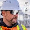 03003 Polarized Blade Safety Glasses, Silver Lens Image 2