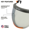 03600 Arc Flash Face Shield, Full Brim Image 1