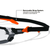 03608 Low-Profile Gasket Safety Glasses, Clear Lens Image 4