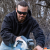03609 Low-Profile Gasket Safety Glasses, Gray Lens Image 6