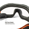 03610 Compact Safety Goggles, Clear Lens Image 2