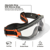 03610 Compact Safety Goggles, Clear Lens Image 3