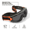 03611 Compact Safety Goggles, Shaded Gray Lens Image 3