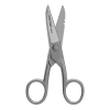 100CS Serrated Electrician Scissors with Stripping Image 6