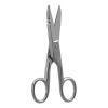 100CS Serrated Electrician Scissors with Stripping Image 7