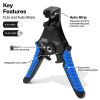 11063W Katapult® Wire Stripper and Cutter for Solid and Stranded Wire Image 1