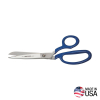 208LRBLUP Bent Trimmer w/Large Ring, Blue Coating, 8-Inch Image