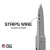 21007 Electrician's Scissors, Nickel Plated Image 1