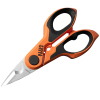 2100FO Compact Cable Stripping Electrician Scissors, 6-Inch Image