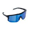 22102 Mirrored Blade Safety Glasses, Blue Lens Image