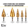 25961 2-Step Drill Bit, Double-Fluted, 7/8-Inch to 1-1/8-Inch Image 5