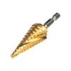25962 12-Step Drill Bit, Double-Fluted, 3/16-Inch to 7/8-Inch Image 14
